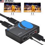 Orei Hdmi Splitter 1 In 2 Out - Ultra Hd 4k 30hz, Hdcp, 3d & 1x2, Black. Fixed Price $23.16.