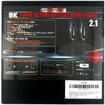 Ruipro 8k Fiber Optic Hdmi 2.1 Cable 25ft/7.6m 48gbps 4k120hz Cl2 Rated. Fixed Price $48.97.