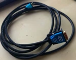 Bluerigger Hdmi To Dvi Adapter Cable, 9.6 Feet, Monitor Dvi-d 24+1. Fixed Price $7.99.