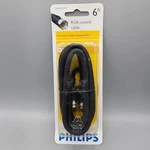 Philips Coaxial Cable 6 Feet Swv2152w/17 Rg6 Black New Factory Sealed. Fixed Price $6.48.
