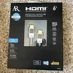 Acoustic Research Argh6 Extreme Gold Series - Hdmi Cable 6ft Factory Sealed. Fixed Price $9.97.