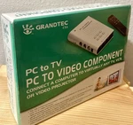 New Grandtec Pc To Tv Video Component Converter With Remote -. Fixed Price $29.99.