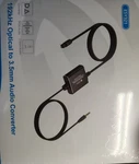 Esynic 192khz Dac Converter Optical To 3.5mm Adapter Pcm Output Only 2m/6ft. Fixed Price $10.00.