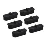 6pcs Transparent Ethernet Hub Inputs Dp Adapter Coverage. Fixed Price $6.72.