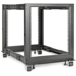 Rocstor - Y10e008-b1 Solidrack 12u Adjustable Depth Open Frame 4 Post. Fixed Price $416.52.