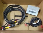 Vintage Radio Shack 2 Way Audio Video Selector Cat. No. 15-1982 With Cables. Fixed Price $15.00.