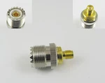 1 Pcs Uhf So-239 Female Jack To Sma Straight Rfadapter Connector. Fixed Price $5.15.