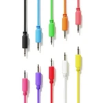 Excelvalley - Mono Modular Patch Cables Ts 3.5mm 1/8 Inch Eurorack Syn. Fixed Price $35.79.