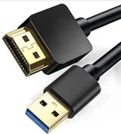 Fenoero Usb To Hdmi Converter Cable Adapter - 1m / 3.3ft Male Charger. Fixed Price $8.39.
