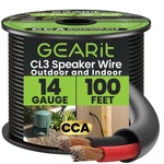 Gearit 14 Gauge Speaker Wire Cable,14 14/2 Awg-100 Ft, Black-cca. Fixed Price $55.46.