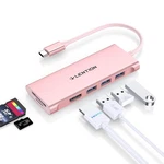 Lention Usb C Hub With 4k Hdmi, 3 3.0, Sd/micro Sd 3.0 Card Reader, Compa.... Fixed Price $40.49.