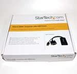 Startech Vga2hdu Vga To Hdmi Converter With Usb Power New Open Box. Fixed Price $30.41.