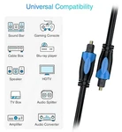 Bluerigger Digital Optical Audio Toslink Cable (100ft, Fiber Optic Cord). Fixed Price $25.99.