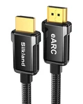 Silkland Hdmi Earc Arc Cable For Soundbar 6.6ft 8k High Speed Cord. Fixed Price $15.18.