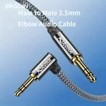 Riksoin 1.2m, 3.5mm Audio Cable Nylon Braided Male To For Car Headphones. Fixed Price $9.99.