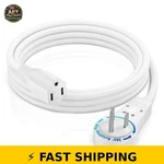 Maximm 6ft 360 Rotating Flat Plug Extension Cord - Heavy Duty White. Fixed Price $33.99.