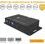 Prophecy Gofanco4k 60hz Hdmi Audio Extractor & Embedder Via S/pdif Toslink+3.5mm. Fixed Price $79.99.