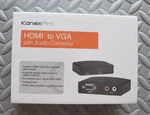 Kanexpro Hdmi To Vga With Audio Converter. Fixed Price $29.99.