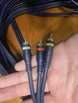 Impact Acoustics 3 (pair) Rca Cable Composite/component 50' Velocity Light Use. Fixed Price $20.00.