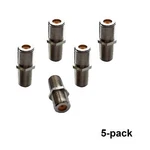 5 Barrel Connectors Directv F81 3ghz Hf Perfect Vision Dtvf81i-05 At&t. Fixed Price $6.95.