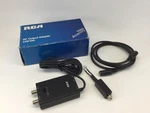 Rca Crf010 Rf Output Adapter Video/camcorder Accessory New In Box. Fixed Price $22.00.
