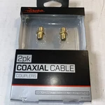 Rocketfish Rf-g1310 2 Pk Coaxial Cable Couplers. Fixed Price $9.00.