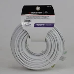 Monster Rg6 Outdoor Weatherproof 100 Foot Cable 140041-00 New, Sealed. Fixed Price $12.00.