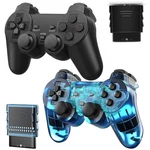 Degulan Wireless Controller Compatible With Ps-2 Console, Black And Blue. Fixed Price $37.96.