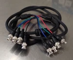 4-bnc Male To Component Video Cable 5-foot Pcm-2380-05 Nos. Fixed Price $10.95.
