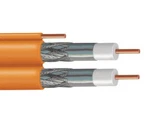Des S6fdmccs3gora Rg6 Direct Ccs Burial Dual Coax Cable W/ Messenger 500' Ft Box. Fixed Price $59.99.