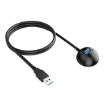 Lukfocab 3.3ft / 1m Usb 3.0 Extension Cable With Pedestal, 5gbps 3.3ft, Black. Fixed Price $16.97.