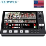 Feelworld L4 Video Mixer Switcher With 10.1" Lcd Touch Screen Multi-camera Hdmi. Fixed Price $479.99.