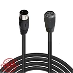 Glhong 3 Pin Din Cable Adapter Male To Female 5 Meter Sound Video. Fixed Price $20.00.