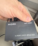 Mt-viki 4 Port Hdmi Splitter Mt-sp104m. Fixed Price $7.00.