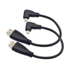 Seadream Angled Micro Hdmi To Cable 2pcs 8inch 90 Degree 1 Feet, Black. Fixed Price $19.90.