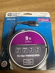 Commercial Electric 9 Ft Standard Hdmi Cable 1002 233 261 Black 10.2 Gbps Speed. Fixed Price $5.09.