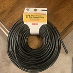 New! Rca 100' Bulk Rg6 Coaxial Cable, Vh6100n. Fixed Price $10.50.