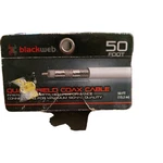 Blackweb 50 Feetquad Shield Coaxial Coax Cable With Fittings On Each End. Fixed Price $12.29.