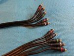 Pe Axis Component Video/stereo Audio Cables 12 Feet Used. Fixed Price $17.00.