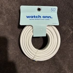 Watch Onn. Quad-shield Coaxial Cable 50 Feet Black Brand New. Fixed Price $9.99.