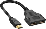 Splitter 1 In 2 Out Adapter Cable, 1080p Hdmi To Dual Way,for... Fixed Price $16.20.