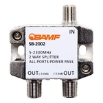 Bamf 2-way Coax Cable Splitter, Bi-directional Moca 5-2300mhz 2-way,. Fixed Price $17.03.