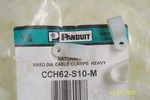 *lot Of 40* New Panduit 5/8" Wire Cable C Clamp , Cch62-s10-m. Fixed Price $7.50.