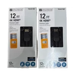 Utilitech 4k Hdmi To 12-ft Black Model 63307-s1 (2 Pack). Fixed Price $19.99.