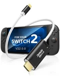 Jemdo Switch 2 (22.0.0) Dock Hdmi Cable 4k 60hz Hdr, 6.6ft 4k60hz, Black. Fixed Price $29.37.