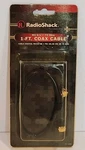 1ft Coax Cable Rg-6/u 75-ohm *radioshack 15-1590* New. Fixed Price $9.87.