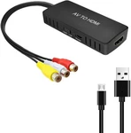 Rca To Hdmi Converter Ruipuo Composite Adapter Support 1080p Pal/ntsc. Fixed Price $19.37.