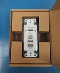 Hall Research Ex-4ku-wp 4k Hdmi+usb 2.0 Over Cat6 Wall Plate (new). Fixed Price $65.00.