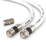 G-plug 10ft Rg6 Coaxial Cable Connectors Set - High-speed Internet, Broadband. Fixed Price $14.85.