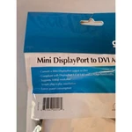 Mini Displayport To Dvi Adapter - Black Thunderbolt Compatible Male Female.... Fixed Price $9.23.